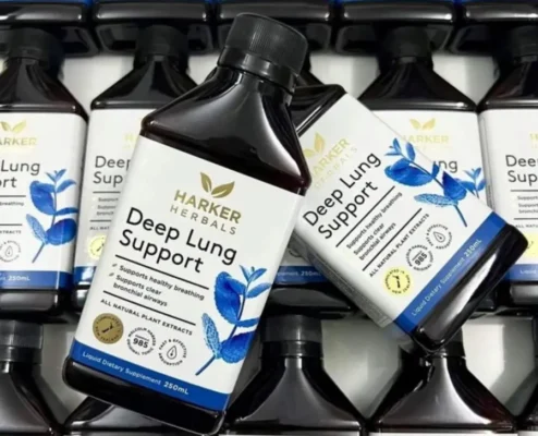 Thuốc bổ hô hấp phổi Harker Herbals Deep Lung Support - 250ml