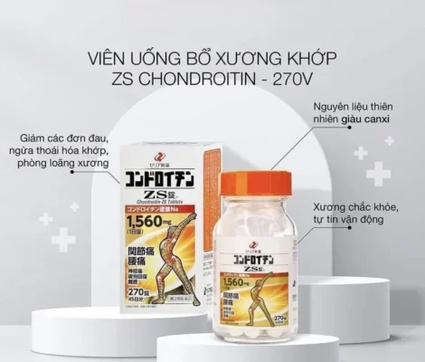 Thuốc bổ xương khớp ZS Chondroitin 270 viên của Nhật Bản