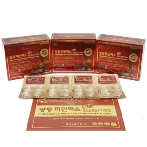 Tinh Dầu Thông Đỏ Kwangdong Hàn Quốc Hộp 120 Viên