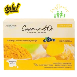 Tinh chất nghệ nano Curcuma d’Or NatinFran hộp 10 ống của Pháp Tinh chất nghệ nano Curcuma d’Or NatinFran hộp 10 ống của Pháp
