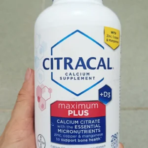 Viên Canxi Citracal Calcium Citrate D3 Maximum 280 viên Mỹ