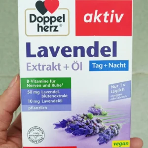 Viên uống ngủ ngon Lavendel Doppelherz 30 viên của Đức Viên Uống Doppelherz Lavendel An Thần, Ngủ Ngon, 30 Viên