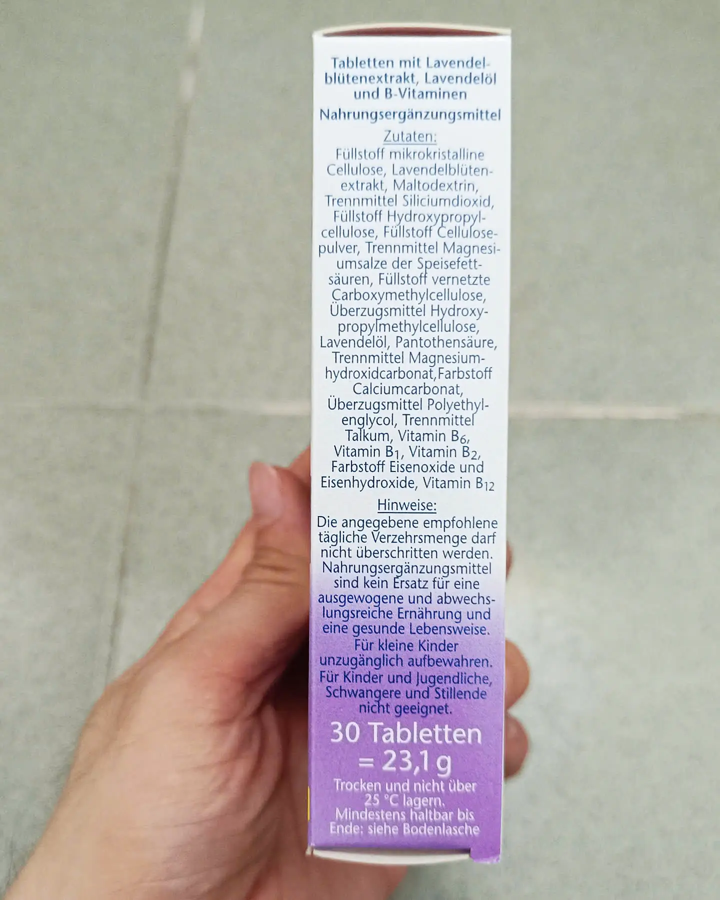Viên uống ngủ ngon Lavendel Doppelherz 30 viên của Đức Viên Uống Doppelherz Lavendel An Thần, Ngủ Ngon, 30 Viên của Đức