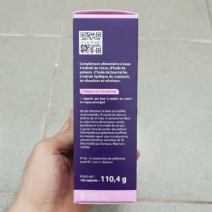 Viên uống nội tiết Manhae Menopause 120 viên của Pháp Viên Uống Nội Tiết Tố Manhae Menopause Nutrisanté 120 Viên
