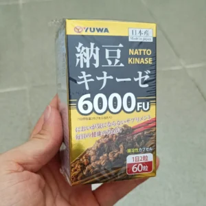 Viên hỗ trợ đột quỵ Natto Kinase 6000FU 60 viên