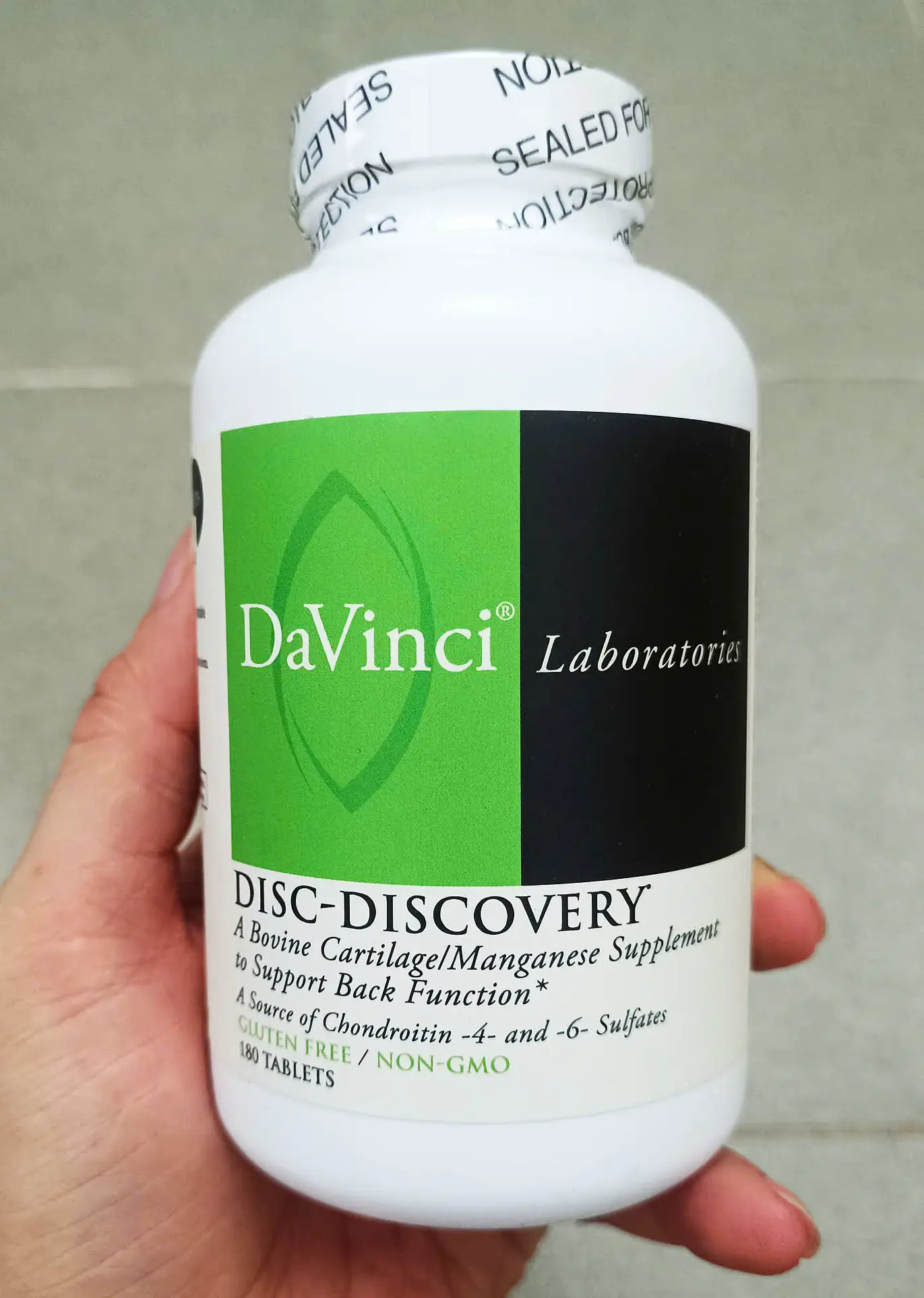 Viên uống Davinci Disc Discovery 180 viên của Mỹ Viên uống Davinci Disc-Discovery hỗ trợ thoái hóa cột sống Mỹ 180 viên