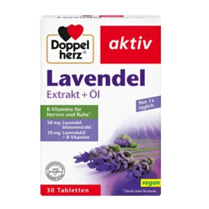 Viên uống Doppelherz Lavendel Extrakt + Öl an thần