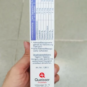 Viên uống ngủ ngon Lavendel Doppelherz 30 viên của Đức Viên uống Doppelherz Lavendel Extrakt + Öl an thần, ngủ ngon, 30 viên của Đức