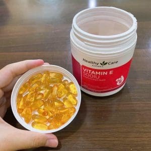 Viên uống Vitamin E Healthy Care 500IU hộp 200 viên của Úc
