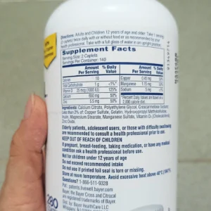 Viên uống bổ sung canxi Citracal Maximum Plus Calcium Citrate + D3 Mỹ 280 viên