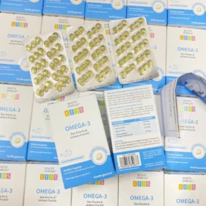 Viên uống bổ sung dầu cá omega 3 White Omega Kids