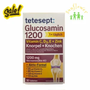 Viên uống bổ xương khớp Tetesept Glucosamin 1200 hộp 30 viên của Đức