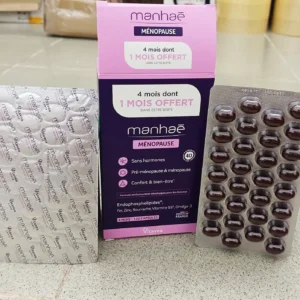 Viên uống nội tiết Manhae Menopause 120 viên của Pháp Viên uống cân bằng nội tiết Manhae Menopause Nutrisante của Pháp 120 viên