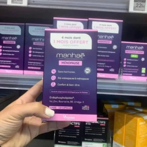 Viên uống cân bằng nội tiết Manhae Menopause Nutrisante của Pháp