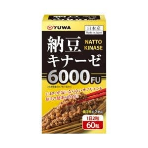Viên uống chống đột quỵ 6000FU Kinase 60 viên Nhật
