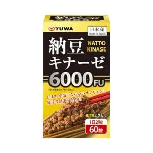 Viên uống chống đột quỵ 6000FU Kinase 60 viên Nhật