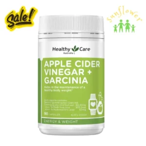 Viên uống giấm táo Healthy Care Apple Cider Vinegar + Garcinia