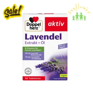 Viên uống hoa oải hương Doppelherz aktiv Lavendel Extrakt + Öl H30 viên nhập từ Đức