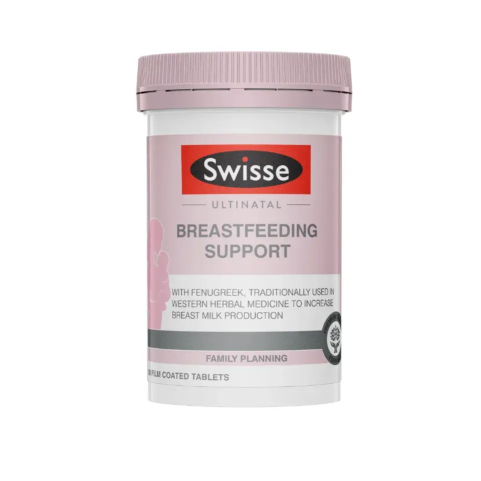Viên lợi sữa Swisse Ultinatal Breastfeeding Support 90 viên của Úc Viên uống lợi sữa Swisse Ultinatal Breastfeeding Support