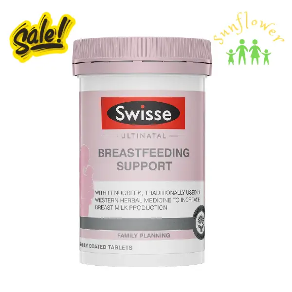 Viên lợi sữa Swisse Ultinatal Breastfeeding Support 90 viên của Úc Viên uống lợi sữa cho me cho con bú Swisse Ultinatal Breastfeeding Support 90 viên của ÚC
