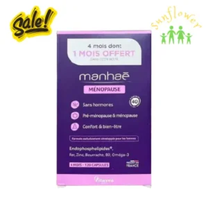 Viên uống nội tiết Manhae Menopause 120 viên của Pháp