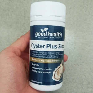 Viên uống tinh chất hàu cao Goodhealth Oyster Plus Zinc 60 viên của Úc Viên uống tinh chất hàu giàu kẽm Goodhealth Oyster Plus Zinc của Úc 60 viên