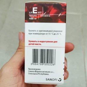 Viên uống vitamin E Sanofi 400IU 30 viên