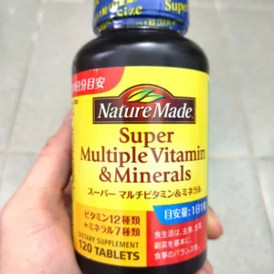 Vitamin tổng hợp Nature Made Super Multiple Vitamin & Minerals 120 viên