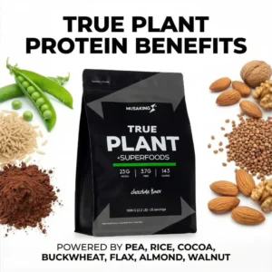 Sữa thực vật Pure Vegan Protein Body Gold túi 1 kg sữa thực vật True Plant Superfood Musaking
