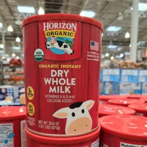 Sữa bột Horizon Organic Dry Whole Milk 870g của Mỹ sữa tươi nguyên kem dạng bột horizon