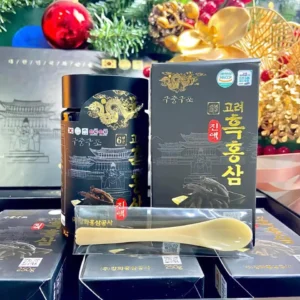 Cao Hắc Hồng Sâm KANGHWA Hàn Quốc hộp 4 lọ x 250g