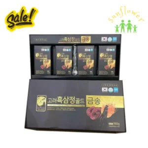 Cao hắc sâm Linh chi Đông trùng Daehan 4 lọ 240g