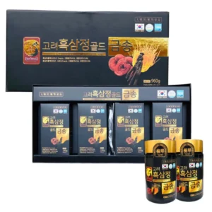 Cao hắc sâm linh chi đông trùng Daehan 4 lọ 240g chính hãng