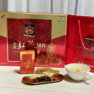 Hồng sâm thái lát tẩm mật ong Sambok 200g