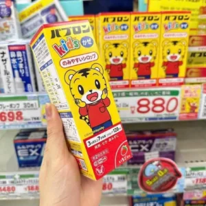 Siro ho cảm sốt Paburon S Kids chó mèo 120ml của Nhật Bản