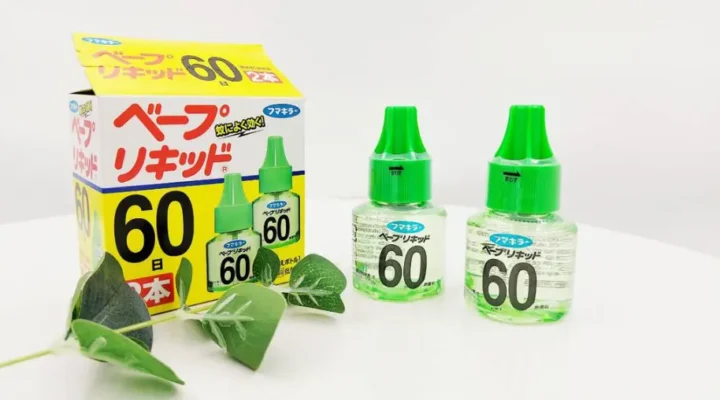 Hộp 2 lọ tinh dầu đuổi muỗi Nhật Bản Fumakilla 45ml Set 2 lọ tinh dầu đuổi muỗi của nhật