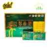 Tinh dầu thông đỏ Cheongsongwon hộp xanh 180 viên của Hàn Quốc