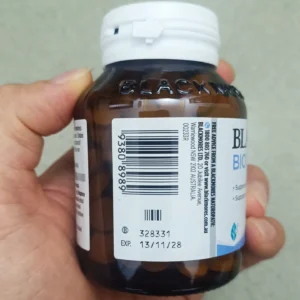 Viên uống bổ sung Kẽm tự nhiên Úc Blackmores Bio ZinC 168 viên