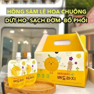 hồng sâm lê hoa chuông trẻ em chunho