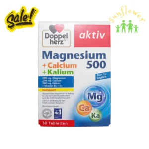 Doppelherz Magnesium 500 + Calcium + Kalium 30 viên của Đức