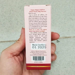 Nhụy hoa nghệ tây Premium Saffron Threads lọ 2g