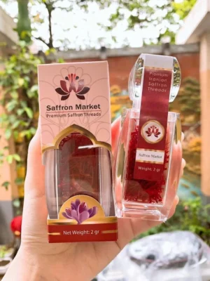 Nhụy hoa nghệ tây Saffron Market 2g của Úc Nhuỵ hoa nghệ tây Saffron Market hộp 2g