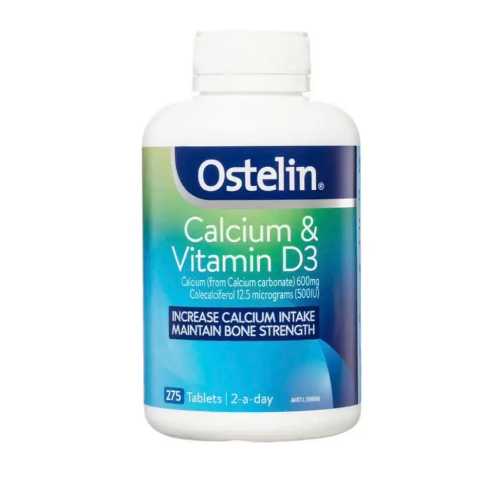 Canxi bầu Ostelin Calcium & Vitamin D3 275 viên của Úc Ostelin canxi bầu 275 viên