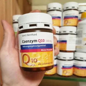 Viên uống bổ tim mạch Coenzyme Q10 Sanct Bernhard 90 viên của Đức Viên uống bổ tim Coenzym Q10 của Sanct Bernhard hộp 90 viên
