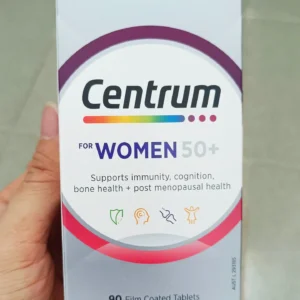 Vitamin tổng hợp cho phụ nữ trên 50 tuổi Centrum For Women 50+ 90 viên