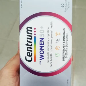 Vitamin tổng hợp cho phụ nữ trên 50 tuổi Centrum For Women 50+ 90 viên của Úc