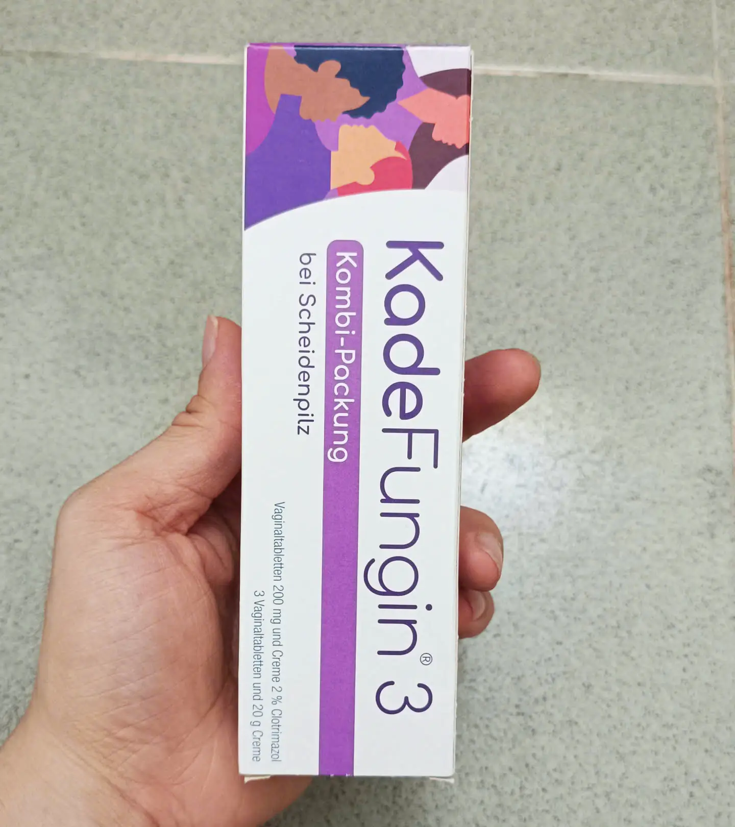 Thuốc phụ khoa KadeFungin 3 Kombi-Packung của Đức Combo viên đặt và kem bôi KadeFungin 3 - Chỉ 3 viên nhanh nhạy trong 3 ngày