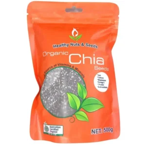 Hạt Chia Hữu Cơ Australia Healthy Food & Nuts Organic Chia Seeds (500g)