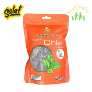 Hạt chia Organic Úc 500g túi cam Healthy Food & Nuts