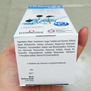 Siro canxi nước Osteocare Liquid Original 200ml của Anh Quốc Siro Osteocare Liquid Original 200ml giúp xương chắc khỏe